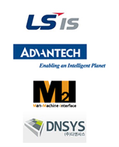 PLC 제조사 로고